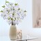 Apple Blossom Artificial Tree Branches 33” Long Stems Silk Flowers Faux Bouquet for Tall Vase Indoor Home Decor Wedding Decoration, 3pcs